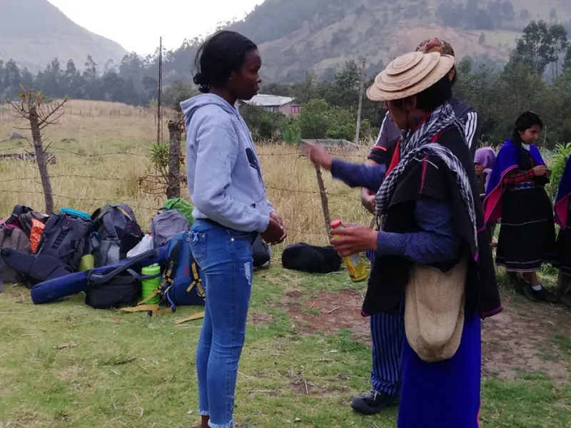 prácticas de estudiantes de la Javeriana Cali en Silvia, Cauca prácticas de estudiantes de la Javeriana Cali en Silvia, Cauca